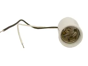 078477184011 LEVITON Mogul Base Keyless Hid Glazed Porcelain