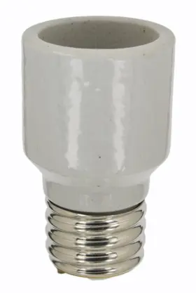 078477184196 LEVITON Mogul Base Adapters Extensions Glazed