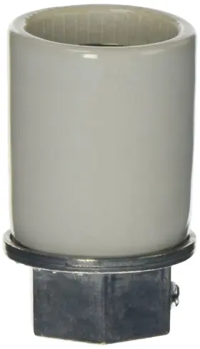 078477199961 LEVITON Base Keyless Incandescent Glazed