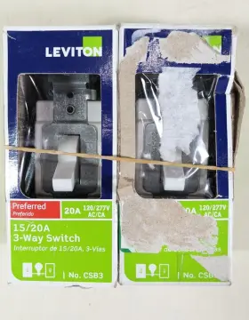 078477466957 LEVITON Volt Toggle Amp #2
