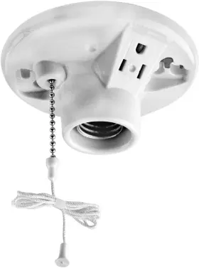 09726-732-00C LEVITON Glazed Porcelain Outlet Box Mount Pack