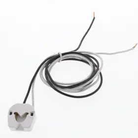 434-W LEVITON Fluorescent Lamp Holder Light Socket Leads