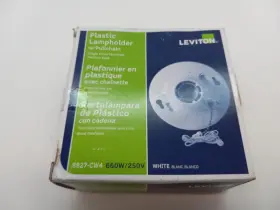 8827-CW4 LEVITON Base Lamp Holder Light Socket Chain
