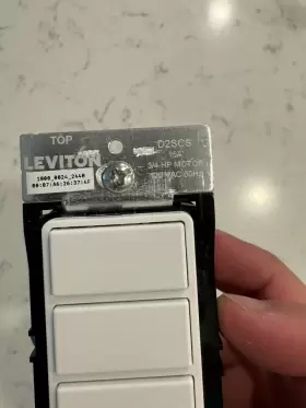 D2SCS-1RW LEVITON Decora Smart Dimmer Switch Wi Fi #2