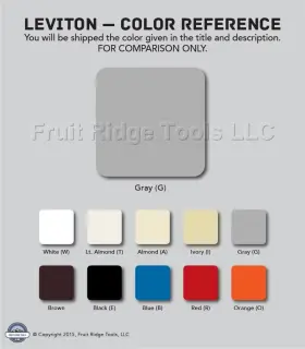 MNF10-1LG LEVITON Monet Slide Ceiling Fan Control #2