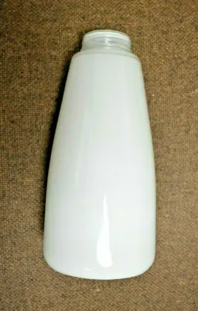 10703I LIGHTCRAFT Century Pole Lamp Fitter Glass Shade Imperf