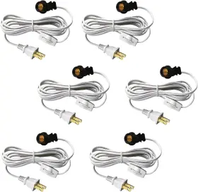 70108 LIGHTING Cord Set Switch Snap Socket Pack