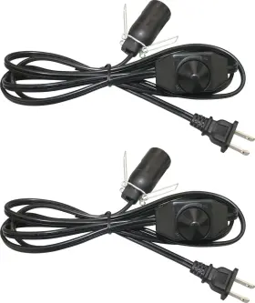 923788809679 LIGHTINGSKY Feet Salt Lamp Cord Dimmer Switch