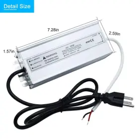 754970992772 LIGHTINGWILL Led Driver Watts Waterproof Power #3