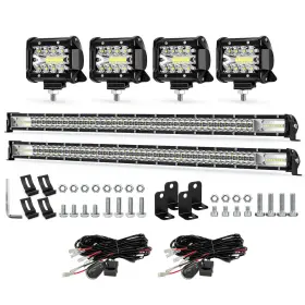 300W-4 LIKESAFE Led Light Bar Ligh Kit