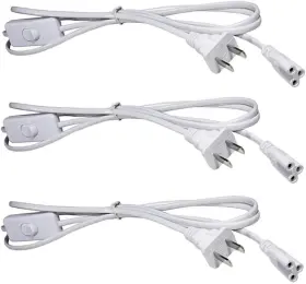 MNTK-32919 LINGRUIYI Led Tube Power Extension Cable Switch