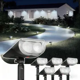 B089KJ3T3J LINKIND Solar Lights Starrays Bright Spotlights