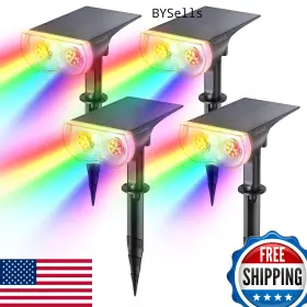 B08QCZJ2TF LINKIND Christmas Solar Lights Waterproof Starray