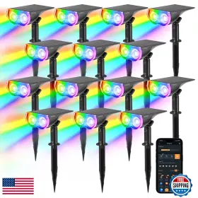 B0F5GX1Q67 LINKIND Smart Solar Spot Lights Changing Voice