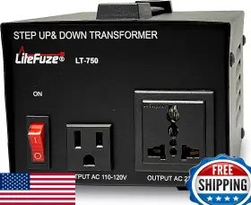 B008RO367U LITEFUZE Voltage Converter Transformer Step Up