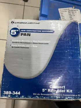 389-344 LITHONIA LIGHTING Recessed Recess Construction Pan