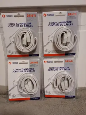 UC-ERC24-R4 LITHONIA LIGHTING Set Undercabinet Cord Connector