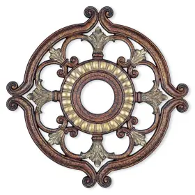 847284020948 LIVEX LIGHTING Versailles Ceiling Medallion #3