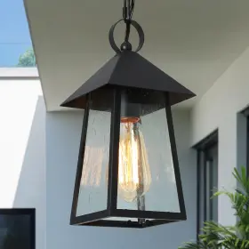 B0F4QDG18M LOG BARN Farmhouse Pendant Light Fixture Anti