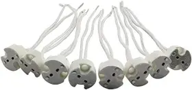 GU5.3S-WI-8 LONGDEX Socket Halogen Cfl Bulbs Holder Base