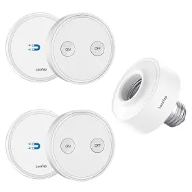 BA101KS-915E26WHI LORATAP Wireless Remote Control Light