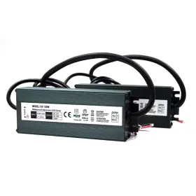 Lrker B0bmfr3psl 2 Pack Led Driver 12v 120w Waterproof Ip67 Power Supply Transformer