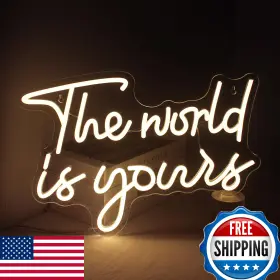 B0CFDL5N7X LUCUNSTAR Led Neon Sign Usb Wall
