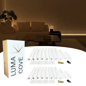 LC16 LUMA COVE Modular Channel Concealment Led Strip Kit