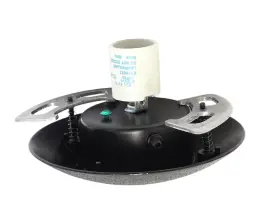 K480 LUMINANCE Post Globe Holder Screw Lamp Socket Kit