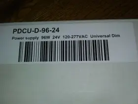 PDCU-D-96-24 LUMINII Dimmablr Led Driver Dimming #2