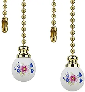 LU-103612 LUOQIUFA Ceiling Fan Chain Handle Ceramic Zipper
