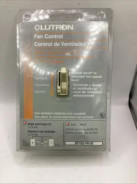 Ayfsq-fh-iv LUTRON Fan Control Switch