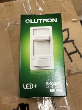 CTCL-153P-WH LUTRON Skylark Contour Box