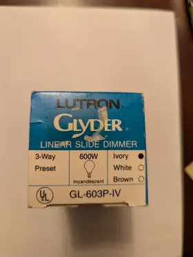 GL-603P-IV LUTRON Nsb Light Dimmer Switches #2