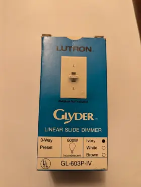 GL-603P-IV LUTRON Nsb Light Dimmer Switches