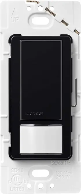 MS-OPS2-BL LUTRON Maestro Motion Sensor Light Switch Bathroom