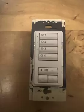 SG-4SN LUTRON Wallstation Raise Lower Wall Plate