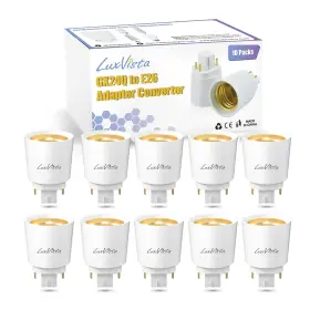 056776409979 LUXVISTA Led Light Sockets Adapter Edison Bulb