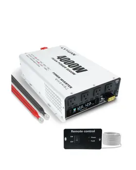LV-M-T-4000W-12V LVYUAN Power Inverter Ac Outlets Remote Rv