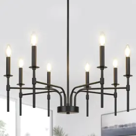 B0D7HP5B3C LYNPON Farmhouse Chandelier Dining