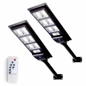 Lysed B08zk4hqk1 2 Pack Solar Street Light Outdoor Motion Sensor 10000lm Dusk To Dawn