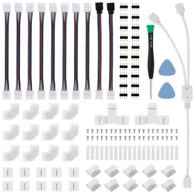 729530769385 MAOXWY Led Strip Light Connector Set Pin Kit