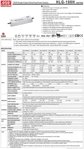 160204057874 MEANWELL Mean Led Driver Single Switching Power #2