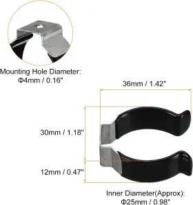 MEA220903EE0186 MECCANIXITY Clips Led Bulb Mounting Steel #2