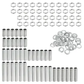 MEA220124EE0311 MECCANIXITY Lamp Pipe Lock Nuts Washers Kit