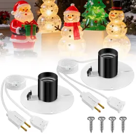XU-MEONUM-1277 MEONUM Set Christmas Blow Mold Light Female Si