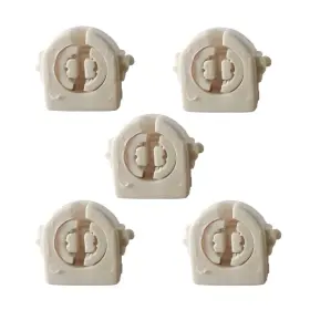 5PCST8SMALL MFC Fluorescent Light Holder Shunted Tombstone