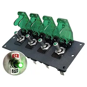 SCP4-OR1BK-LBHT-GN MGI SPEEDWARE Led Toggle Rocker Switch