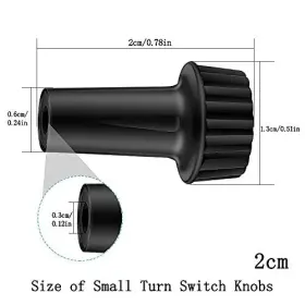 717664736281 MICREEN Pack Light Lamp Turn Switch Knobs #2