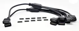 F04-RGB0450-2P MICRO CONNECTORS Splitter Cable